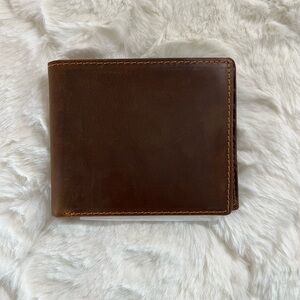Father's Wallets - Engraved Leather Men Wallet - Unique Gift For Dad